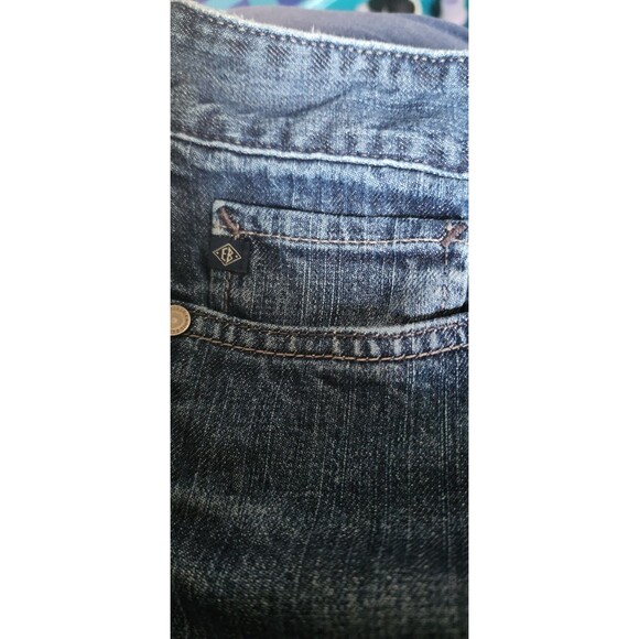 Eddie Bauer Jeans Womens Medium Wash Classic Fit Pockets Bootcut 90's Style 8R - Picture 7 of 7